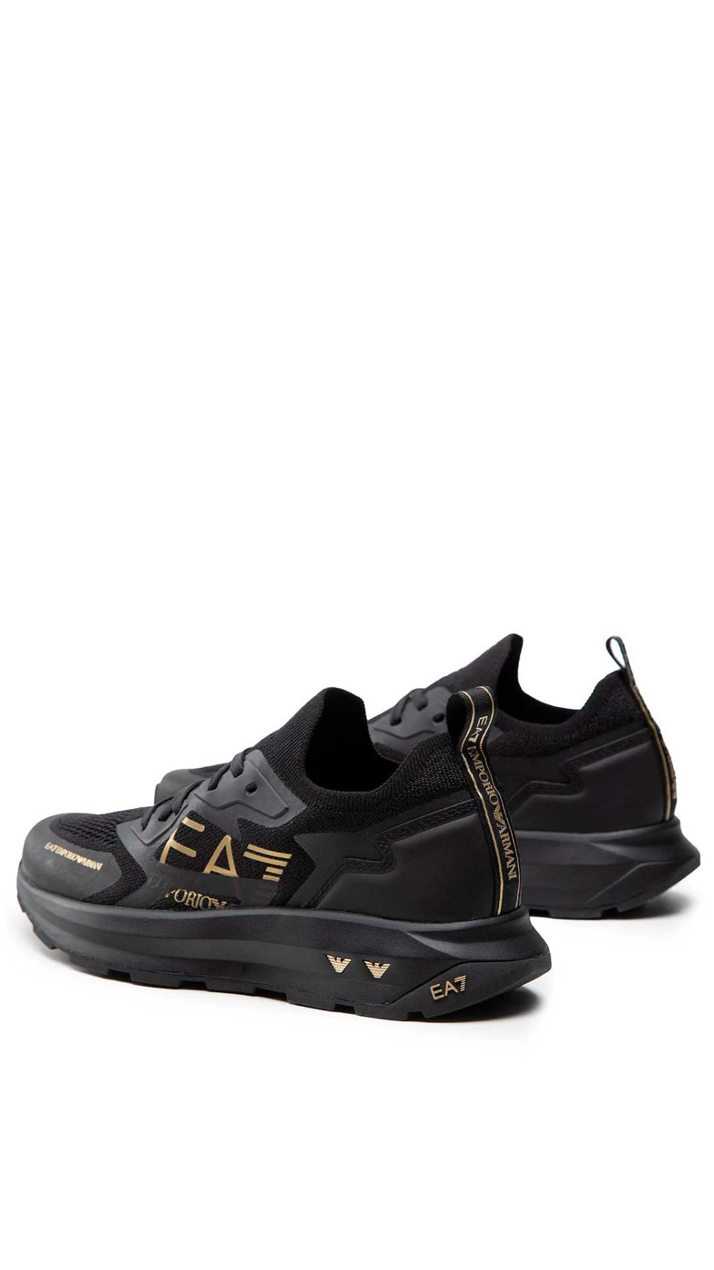 Deportiva Ea7 Emporio Armani  bajas con logo estampado
