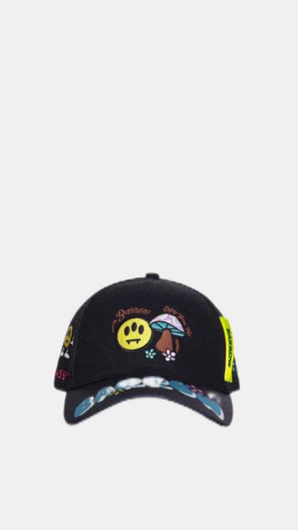 Gorra Barrow con estampado y bordados