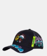 Gorra Barrow con estampado y bordados