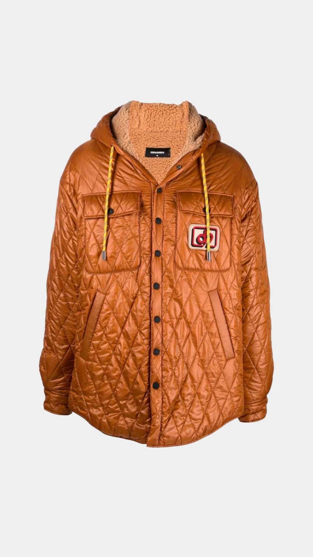 Sobre camisa Dsquared2 acolchada con capucha