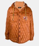 Sobre camisa Dsquared2 acolchada con capucha