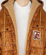 Sobre camisa Dsquared2 acolchada con capucha