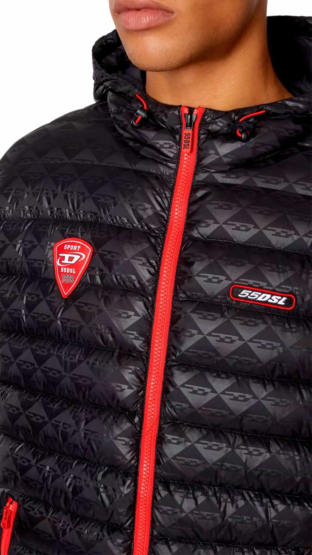 Chaqueta acolchada de la colección Diesel Sport