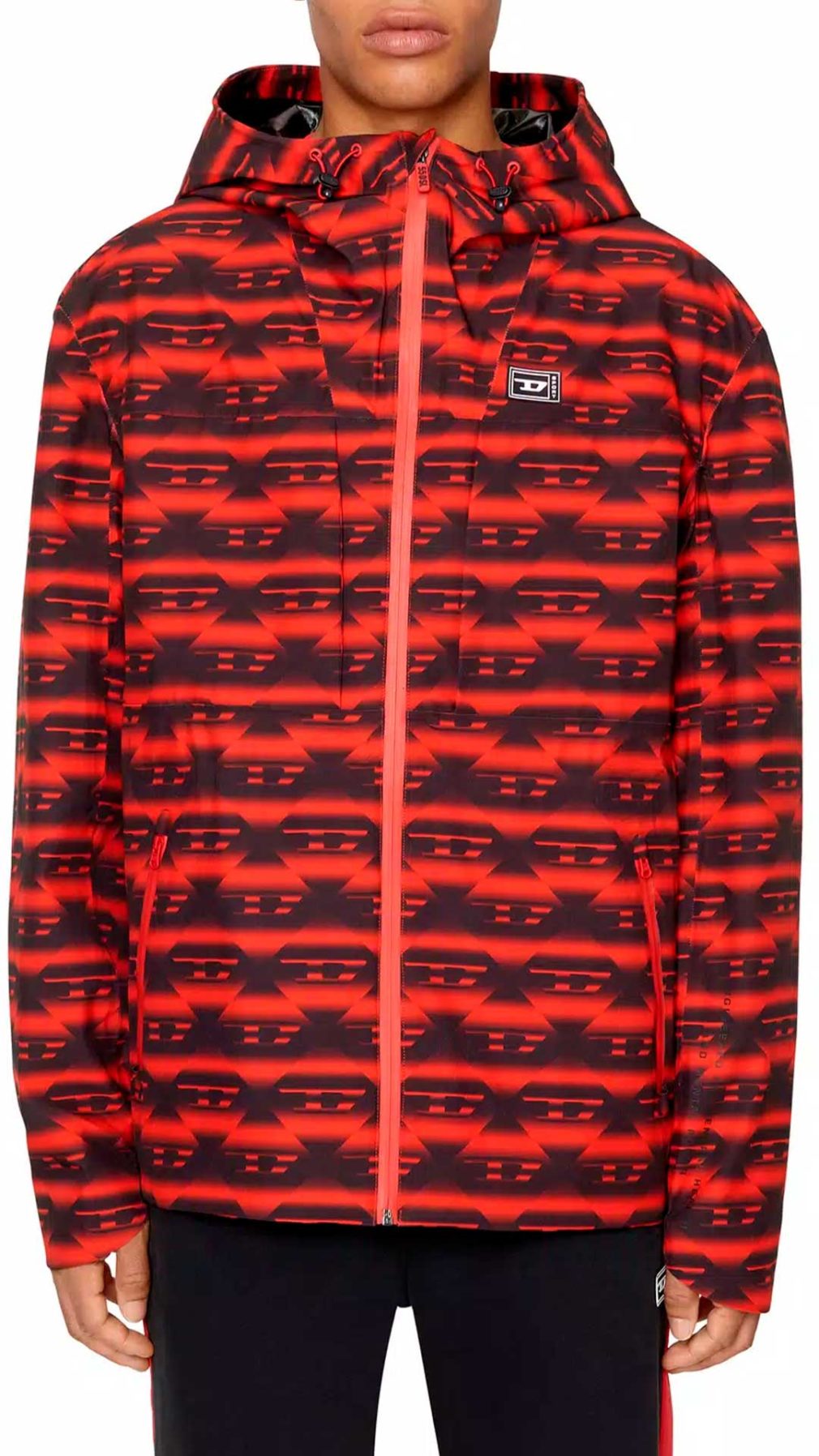 Chaqueta con capucha DIESEL SPORT