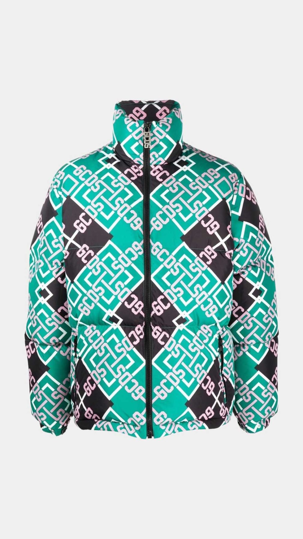 Chaqueta GCDS acolchada con logotipo