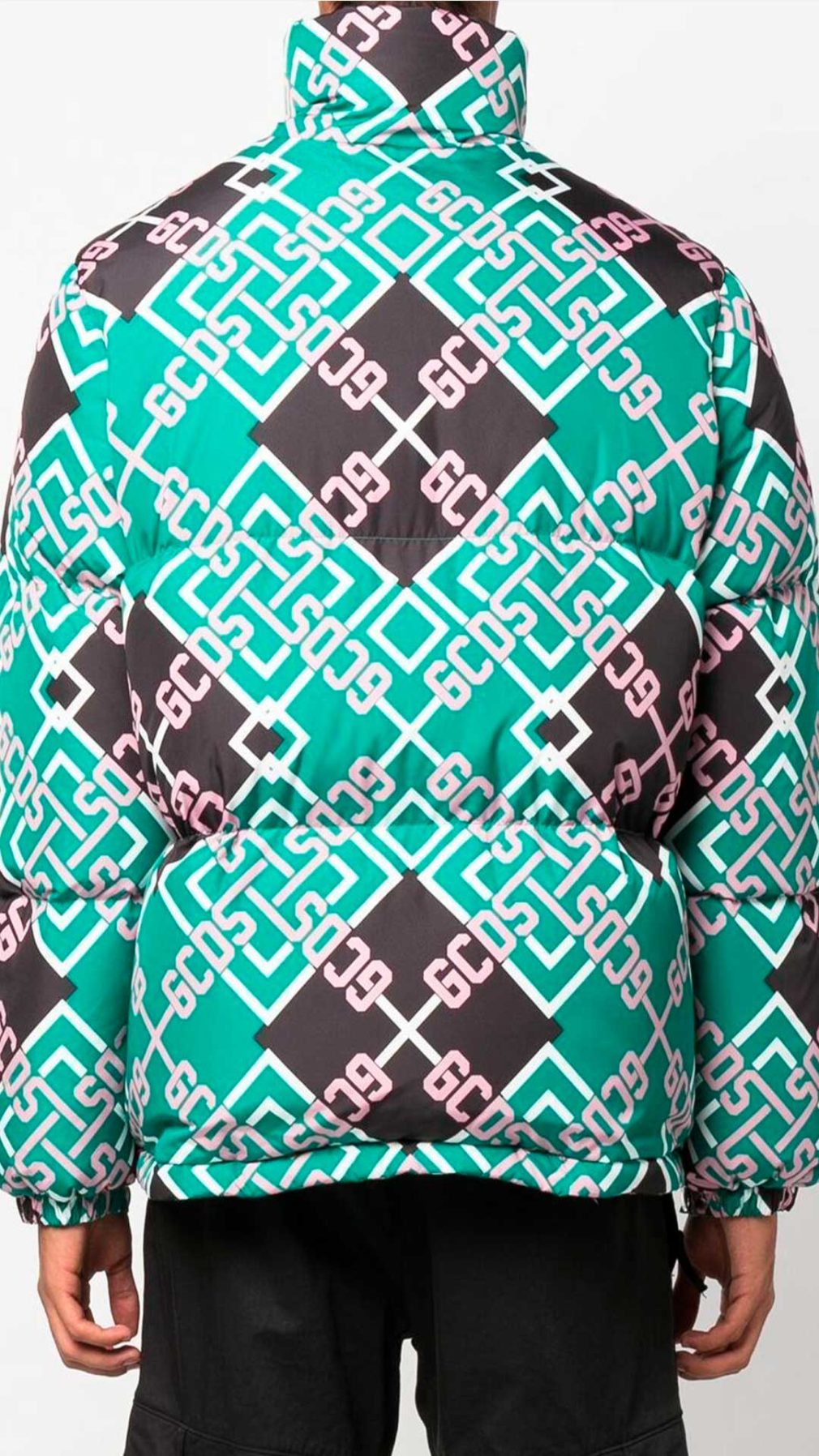 Chaqueta GCDS acolchada con logotipo
