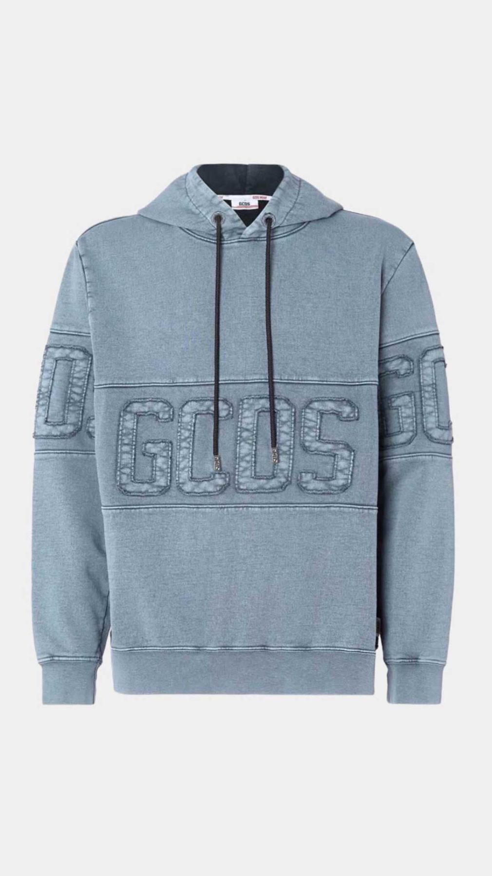 Sudadera GCDS con capucha reteñida