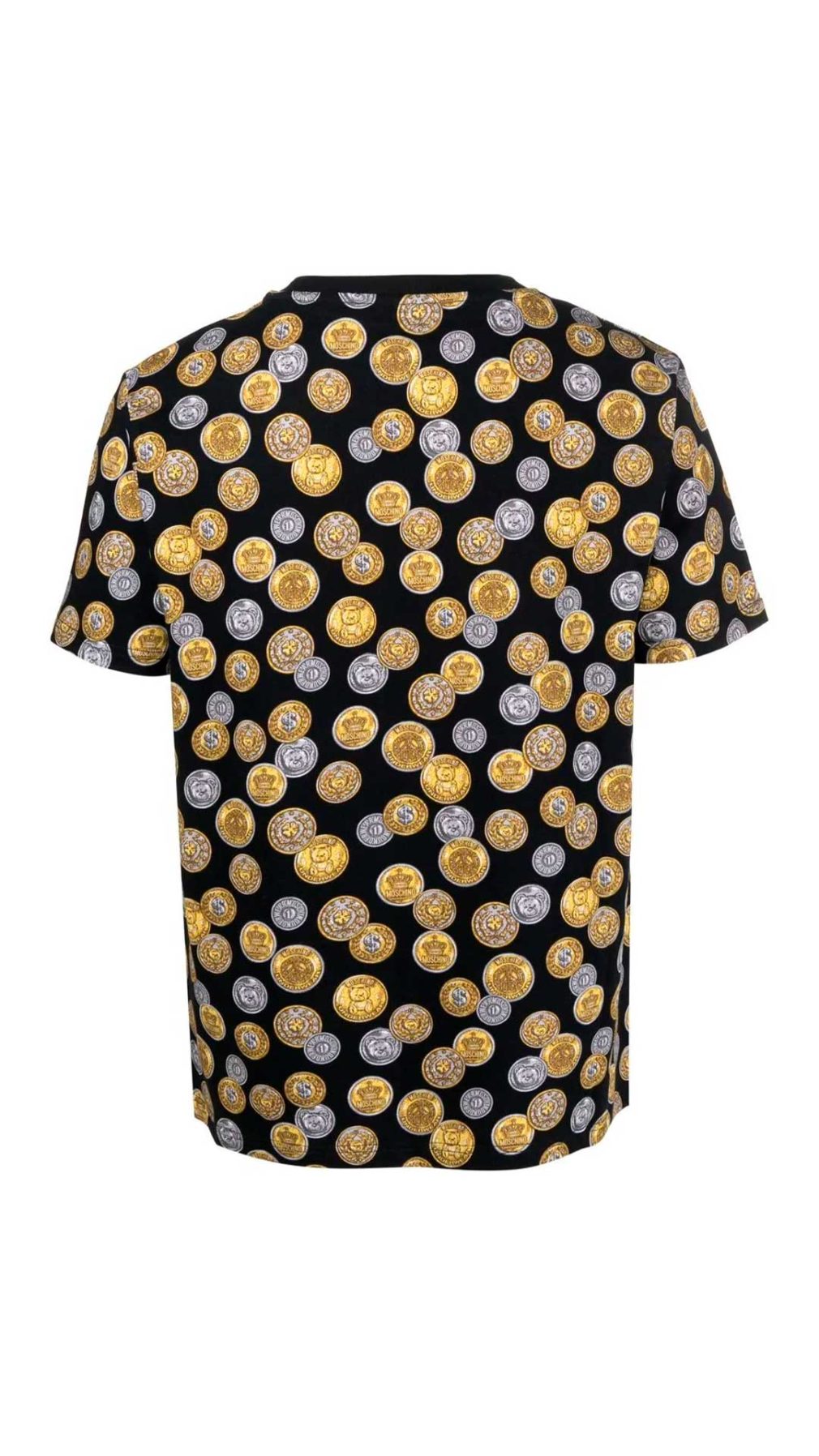 Camiseta Moschino con estampado de monedas