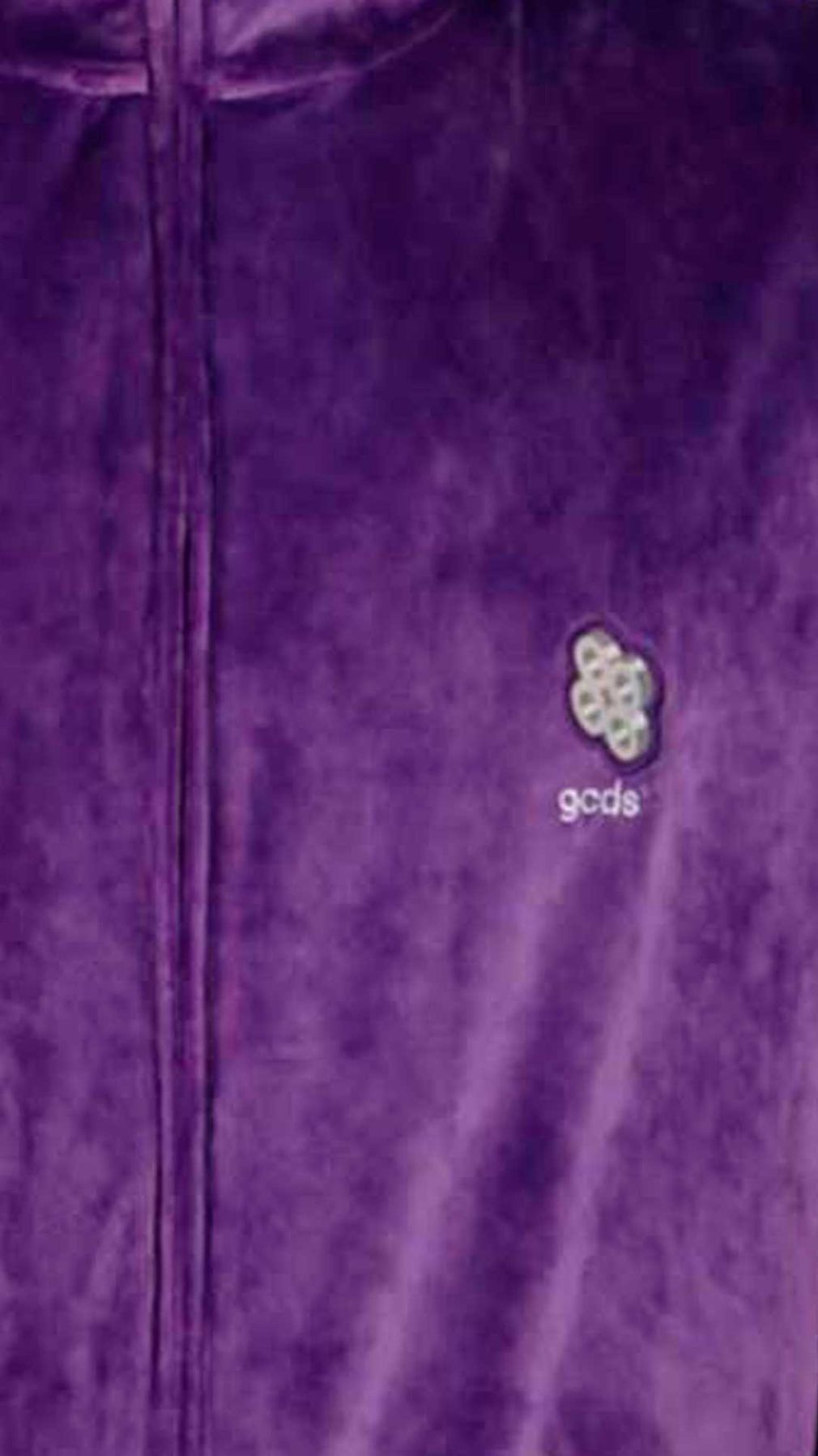 Chaqueta deportiva GCDS de terciopelo