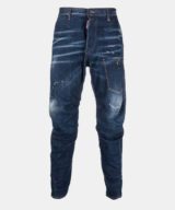 Jeans Skipper Fit Dsquared2 etiqueta negra con logotipo