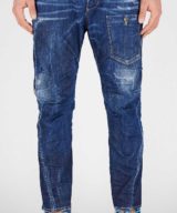 Jeans Skipper Fit Dsquared2 etiqueta negra con logotipo