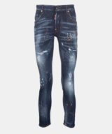 Jeans Super Twinky Dsquared2 con detalle de salpicadura de pintura