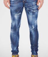 Jeans Super Twinky Dsquared2 con detalle de salpicadura de pintura