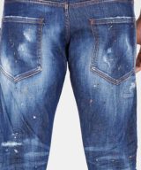 Jeans Super Twinky Dsquared2 con detalle de salpicadura de pintura