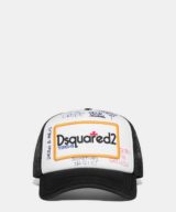 Gorra Dsquared2 con estampado de grafiti