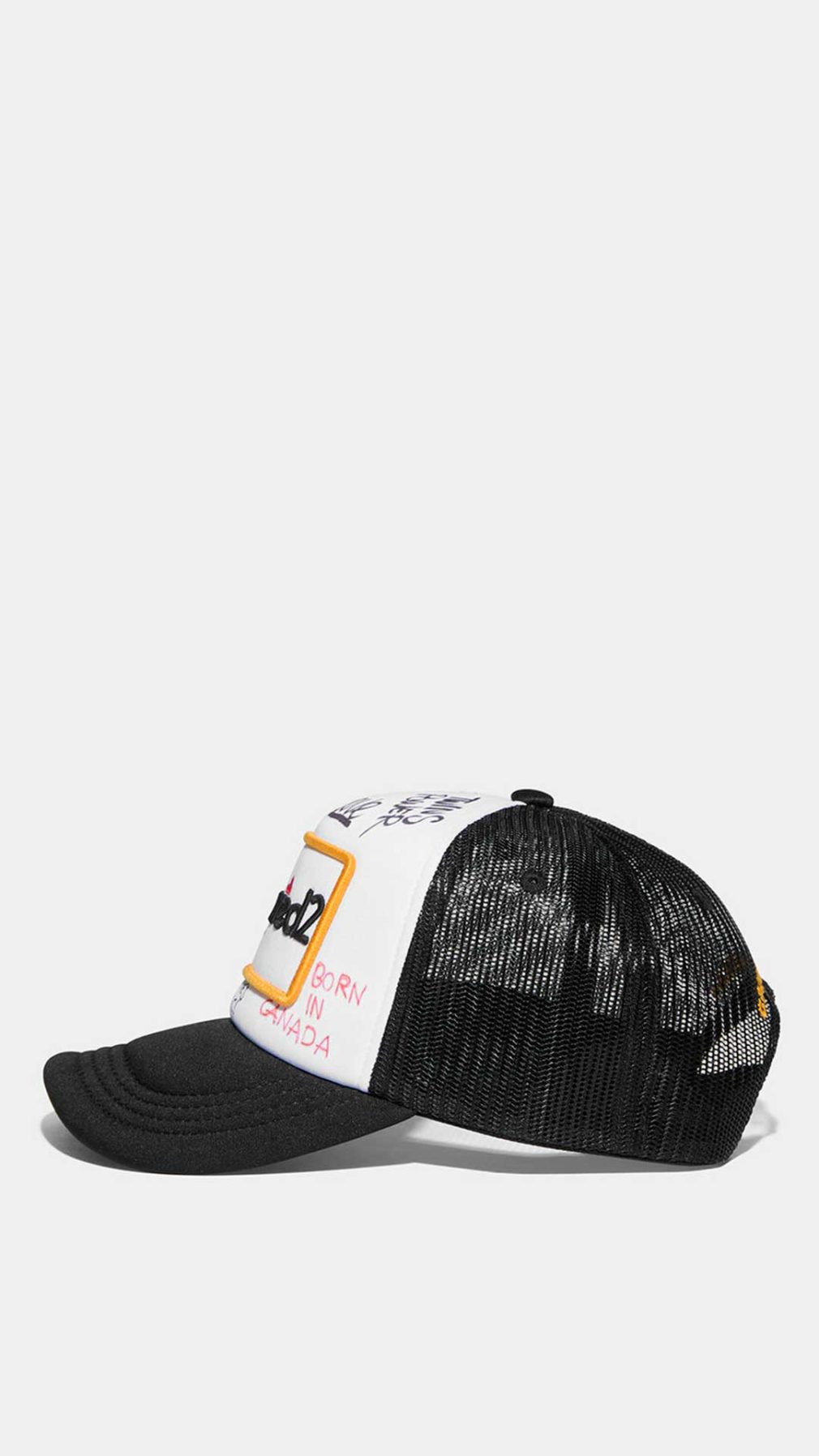 Gorra Dsquared2 con estampado de grafiti
