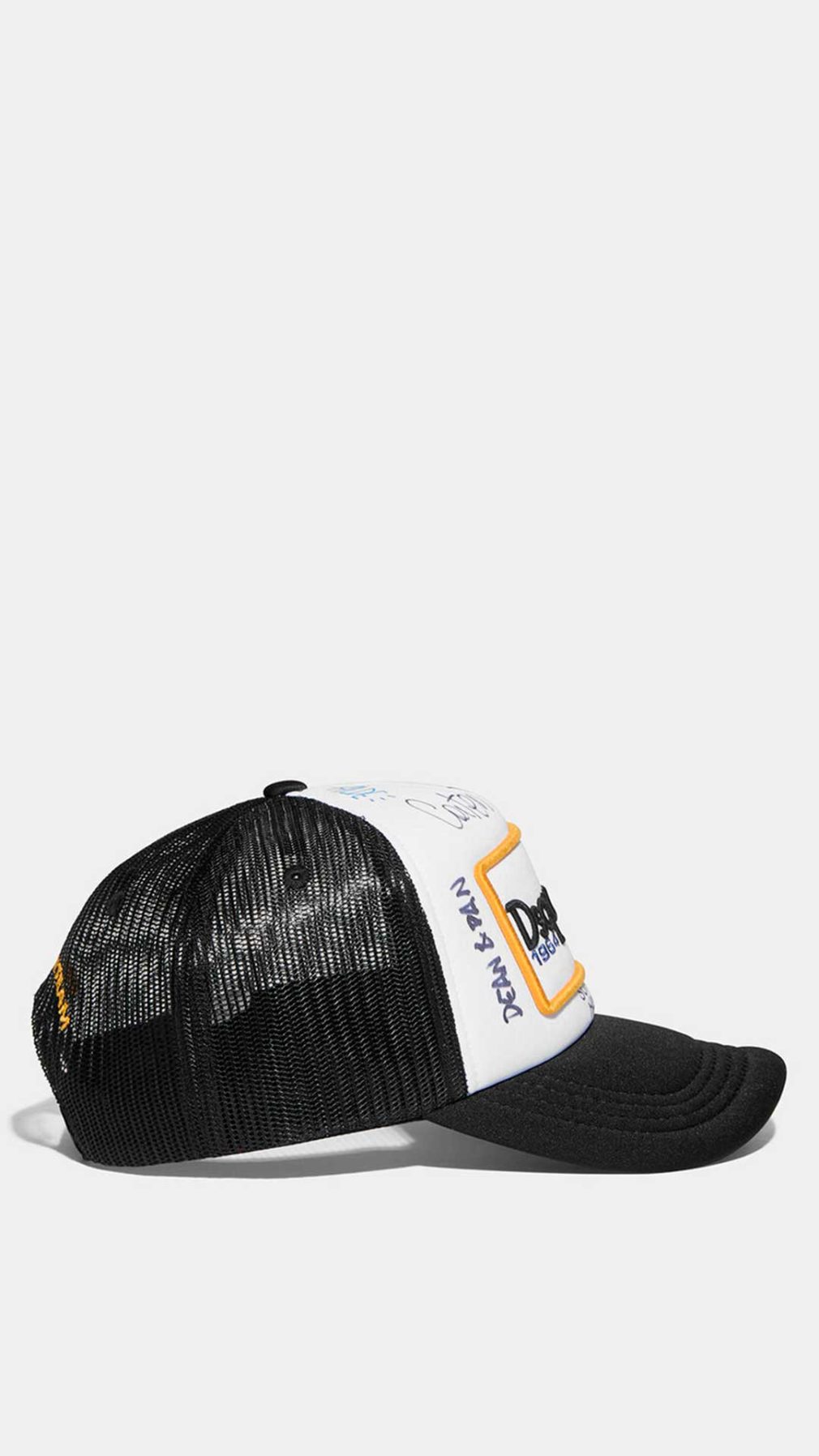 Gorra Dsquared2 con estampado de grafiti