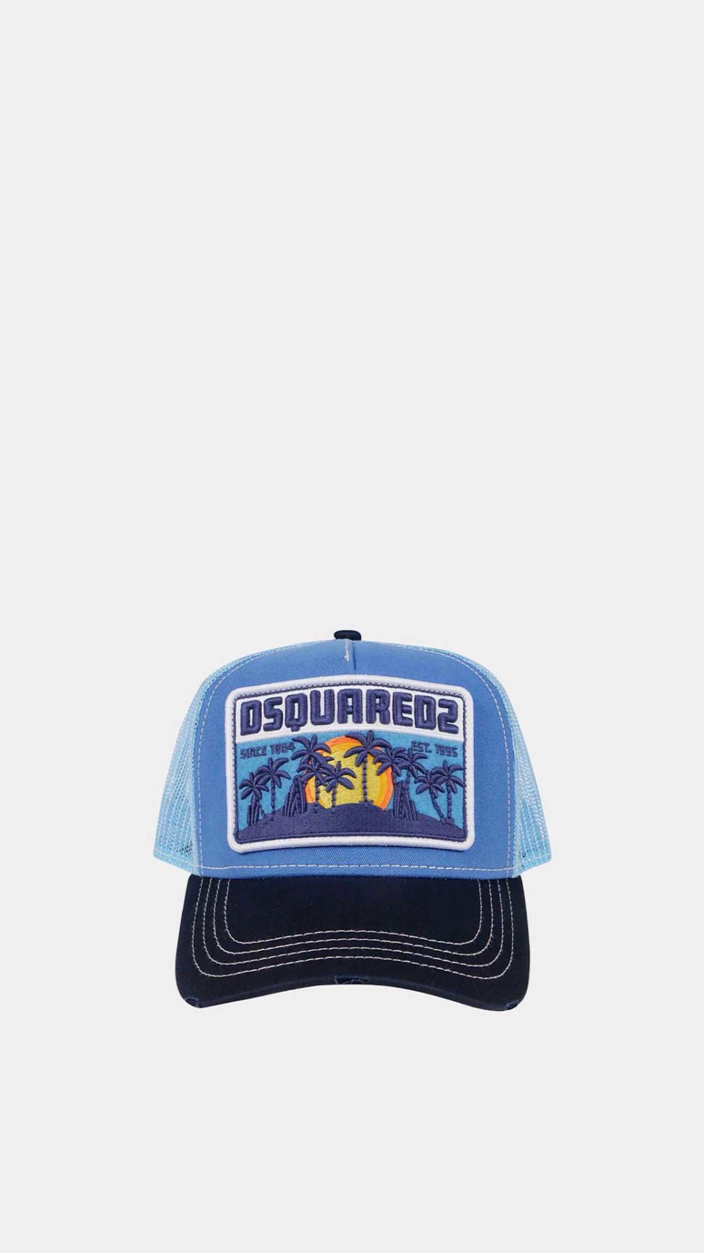 Gorra Dsquared2 con logotipo bordado