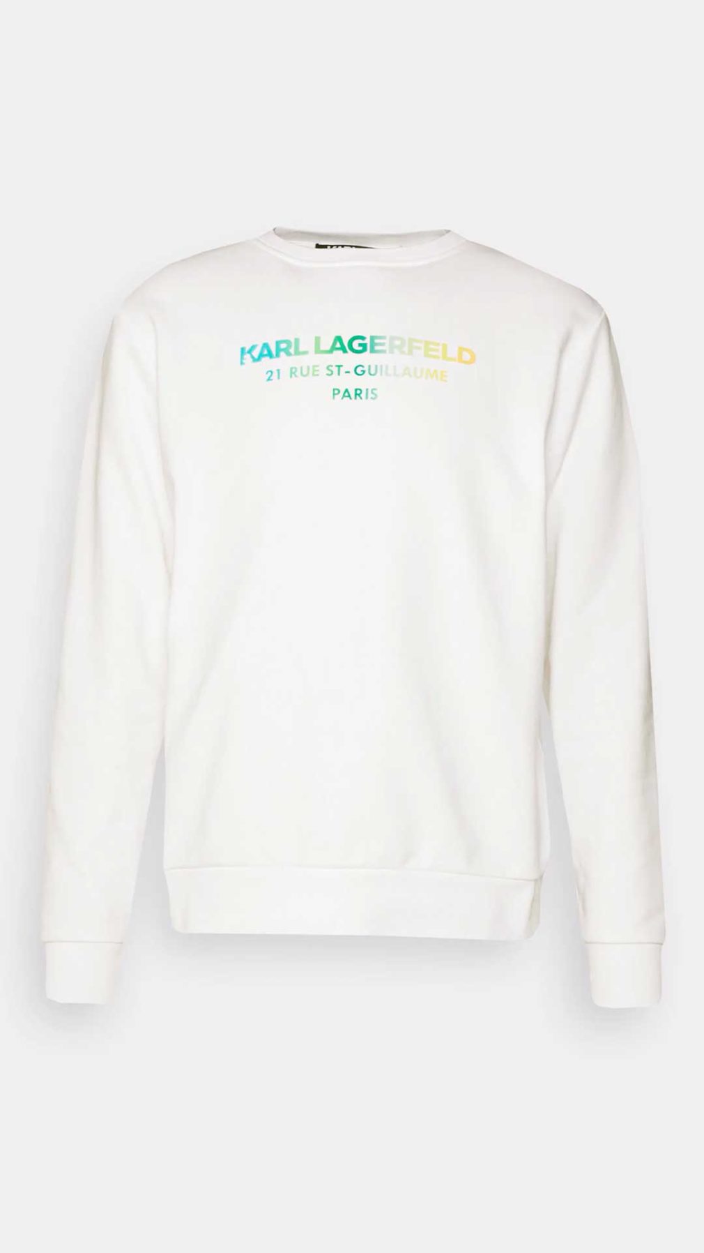 Sudadera Karl Lagerfeld con logotipo multicolor