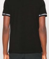 Polo Karl Lagerfeld con logotipo estampado
