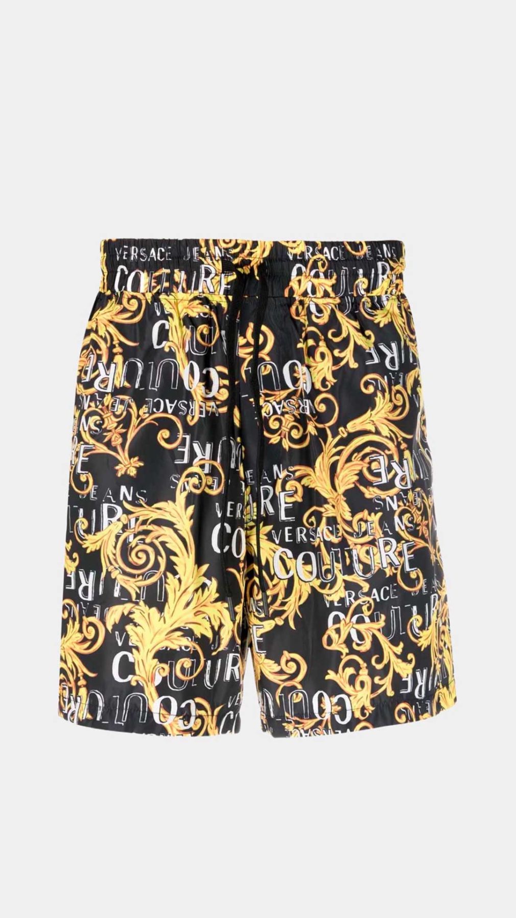 Pantalón corto Versace Jeans Couture con estampado Barroco