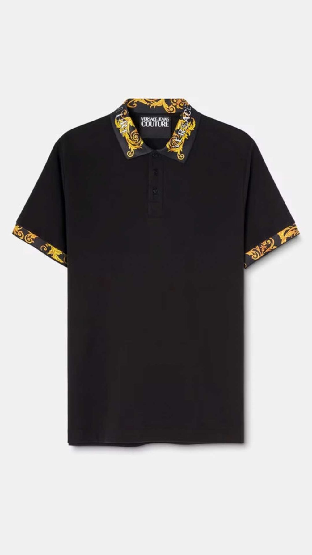 Polo Versace Jeans Couture de manga corta