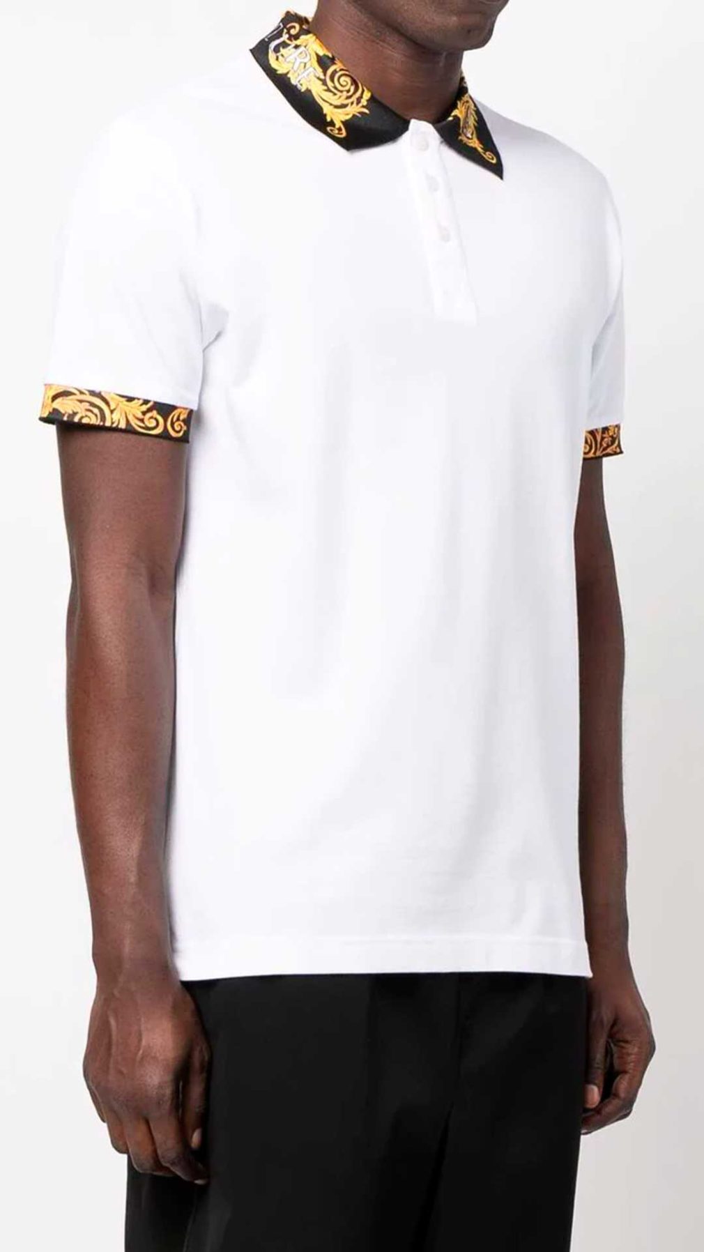 Polo Versace Jeans Couture de manga corta