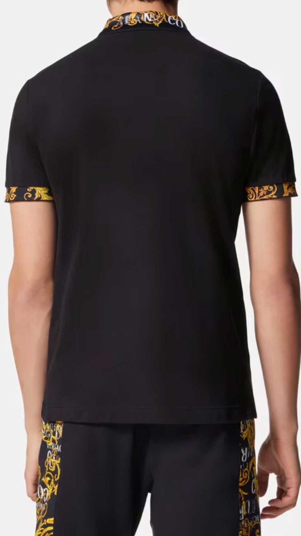 Polo Versace Jeans Couture de manga corta
