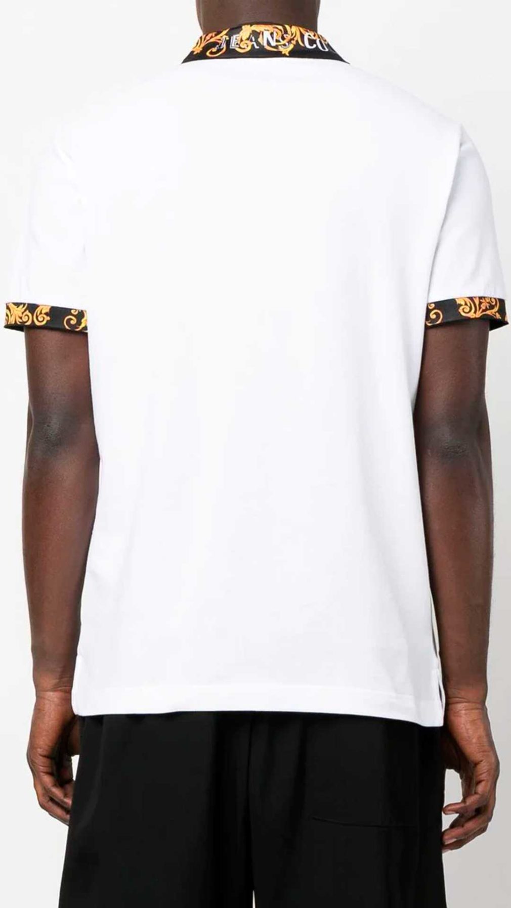 Polo Versace Jeans Couture de manga corta