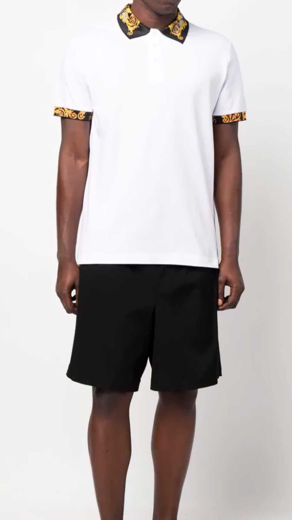 Polo Versace Jeans Couture de manga corta