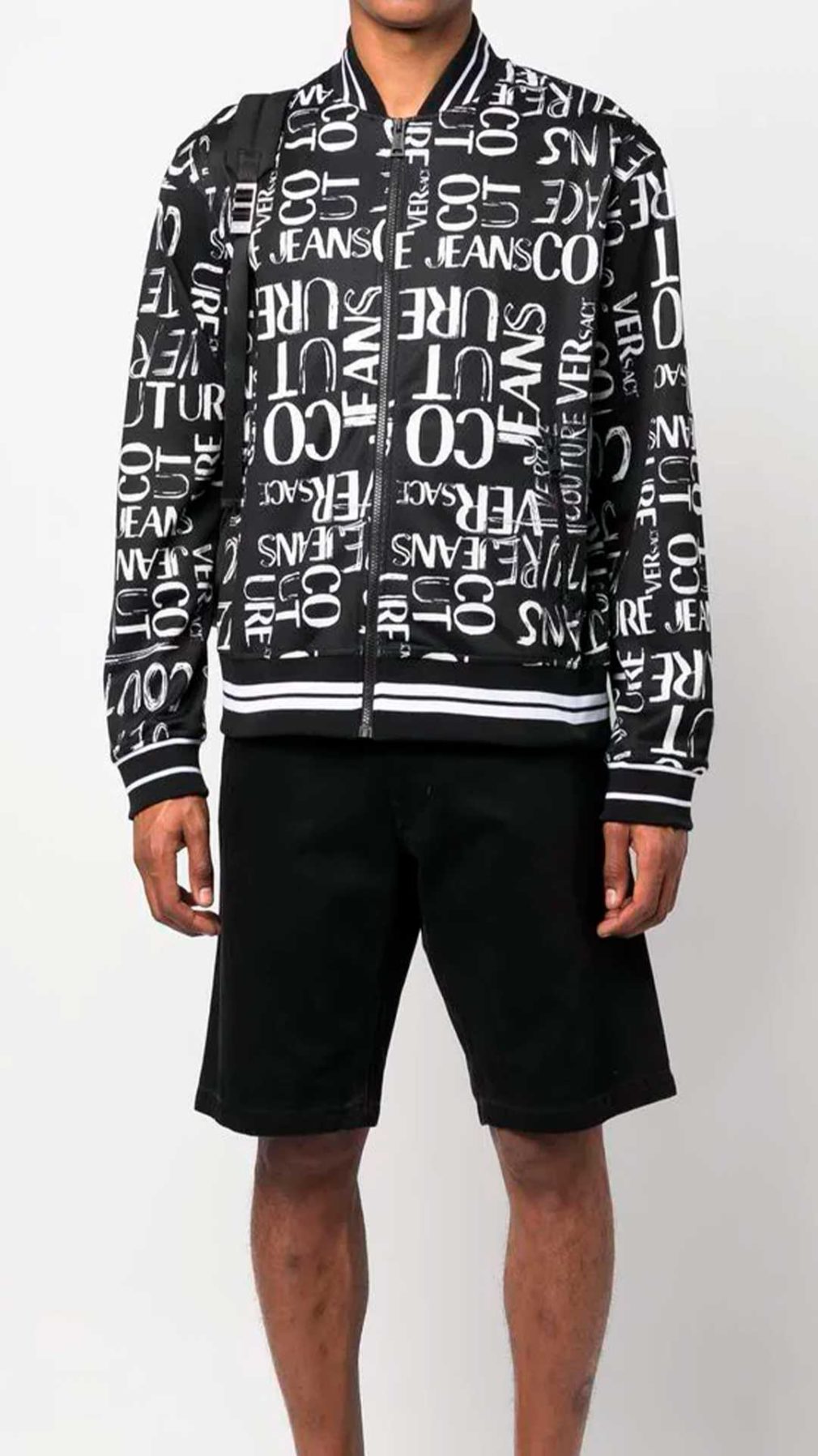 Sudadera Versace Jeans Couture con logotipo estampado