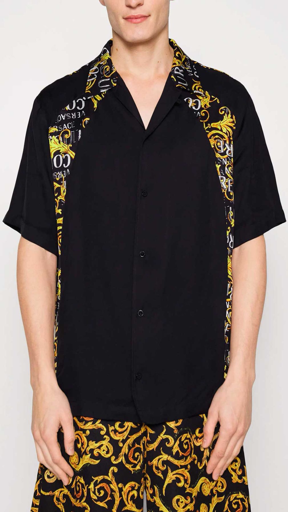 Camisa Versace Jeans Couture de manga corta