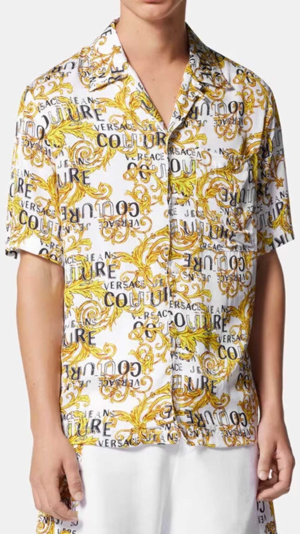 Camisa Versace Jeans Couture de manga corta