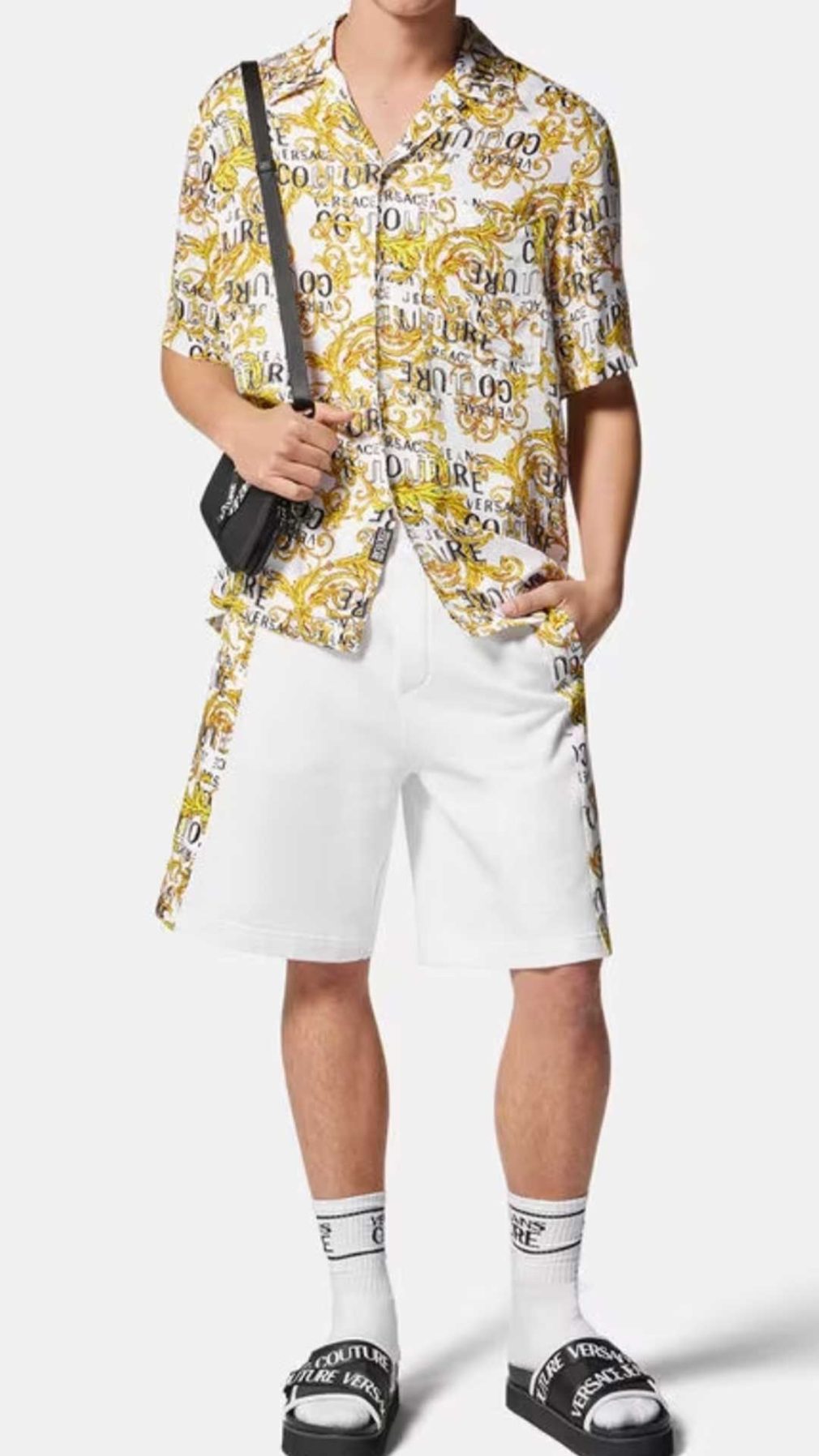 Camisa Versace Jeans Couture de manga corta