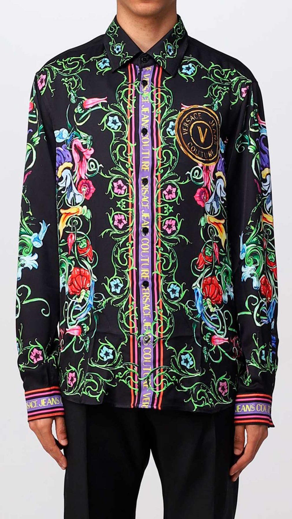Camisa Versace Jeans Couture de manga larga