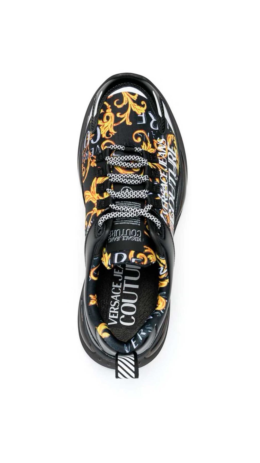 Deportiva Versace Jeans Couture con estampado barroco