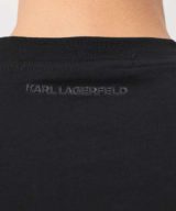 Camiseta Karl Lagerfeld con logotipo dorado