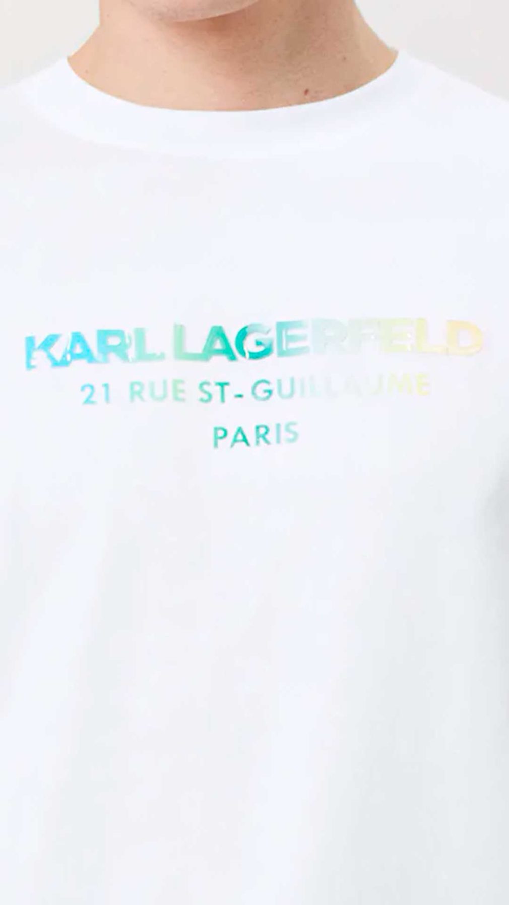 Camiseta Karl Lagerfeld con logo