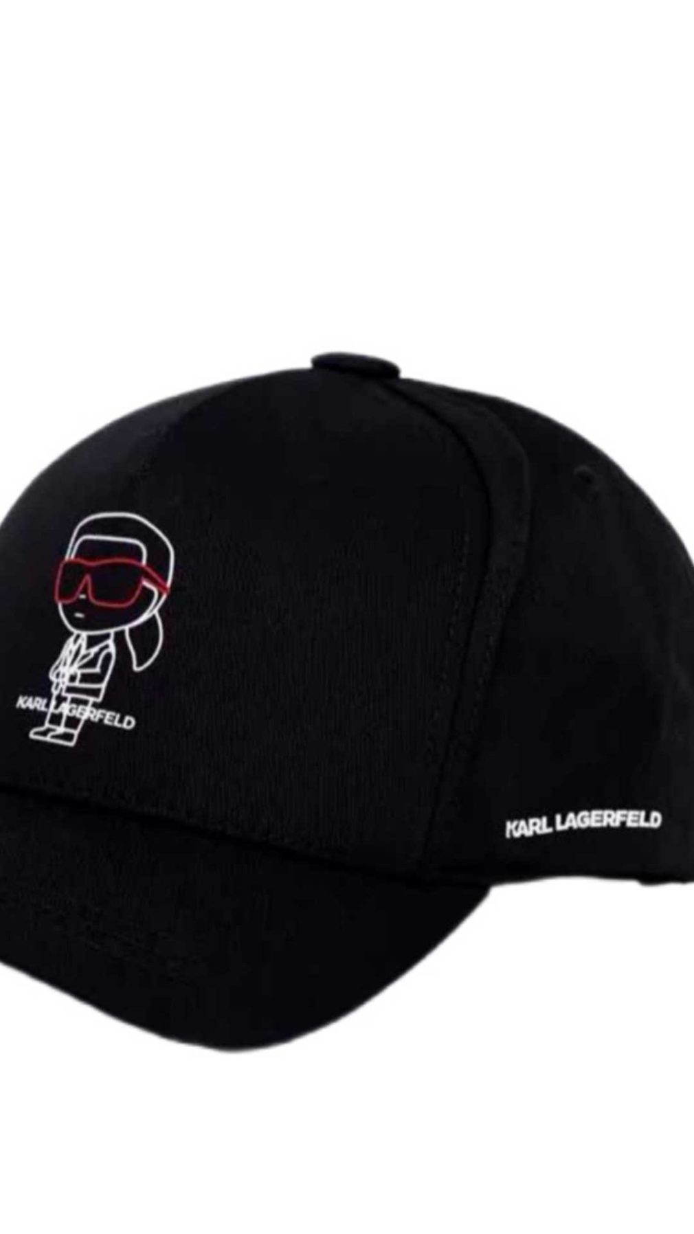 Gorra Karl Lagerfeld con logo estampado