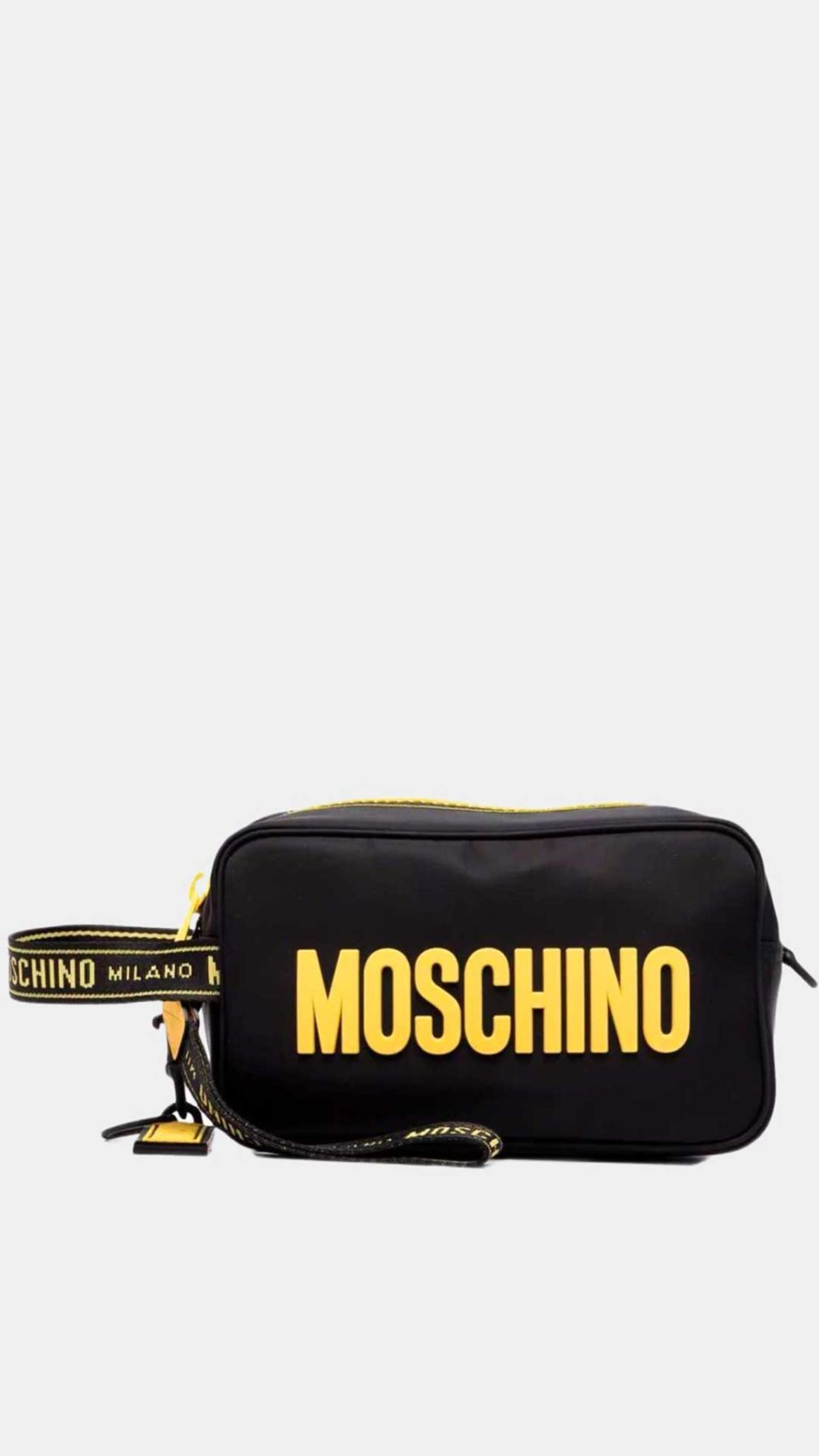 Bolso de mano Moschino con logotipo