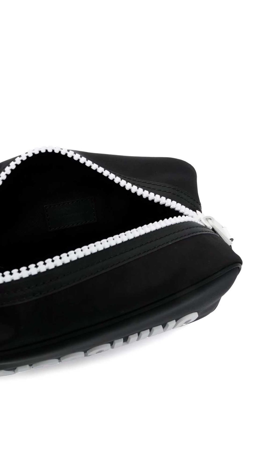 Bolso de mano Moschino con logotipo en relieve