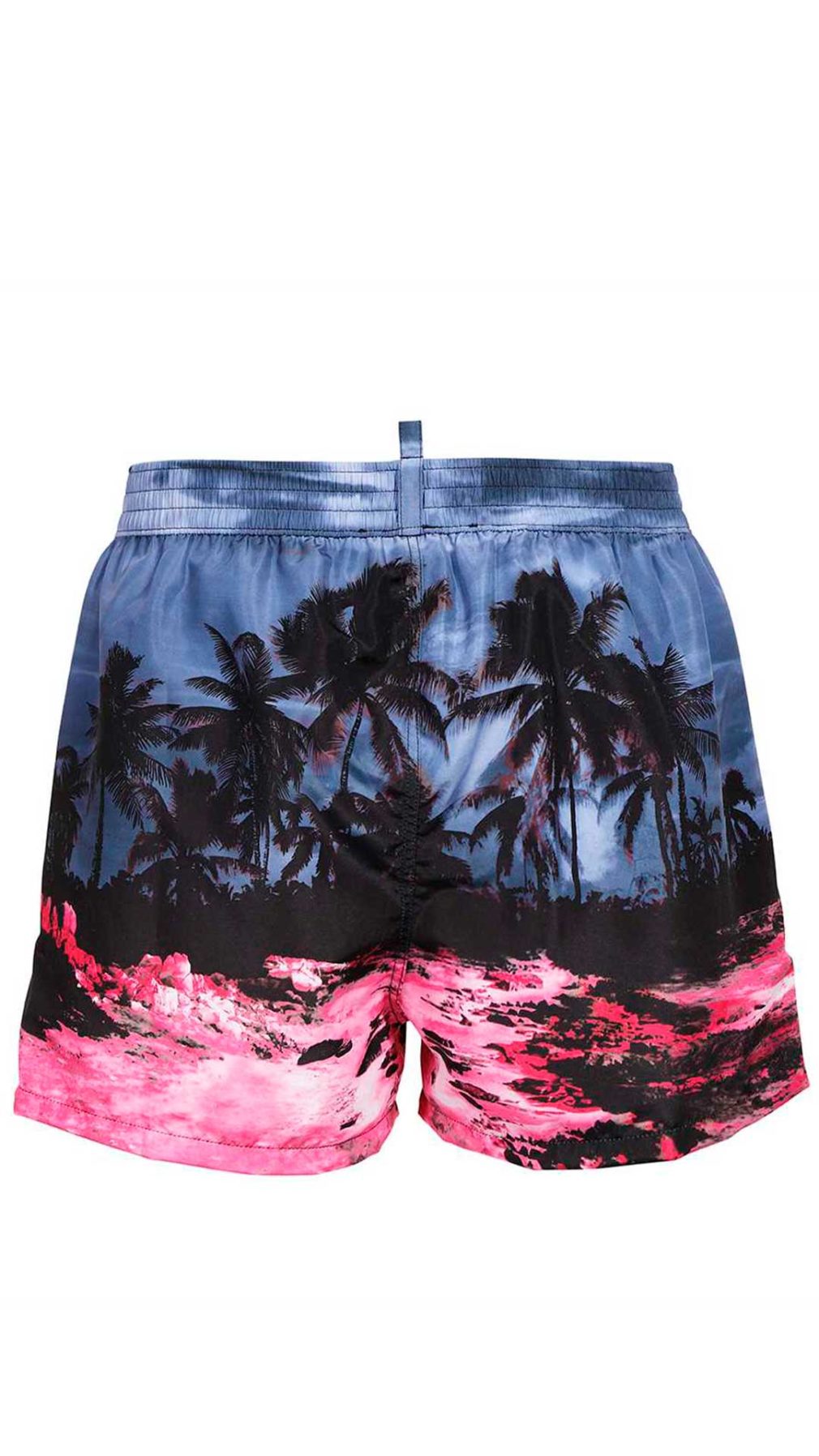 Bañador tipo bóxer Dsquared2 estampado tropical