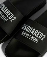 Chancla Dsquared2 con logotipo