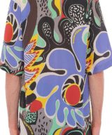 Camisa Cuban Moschino con motivo gráfico
