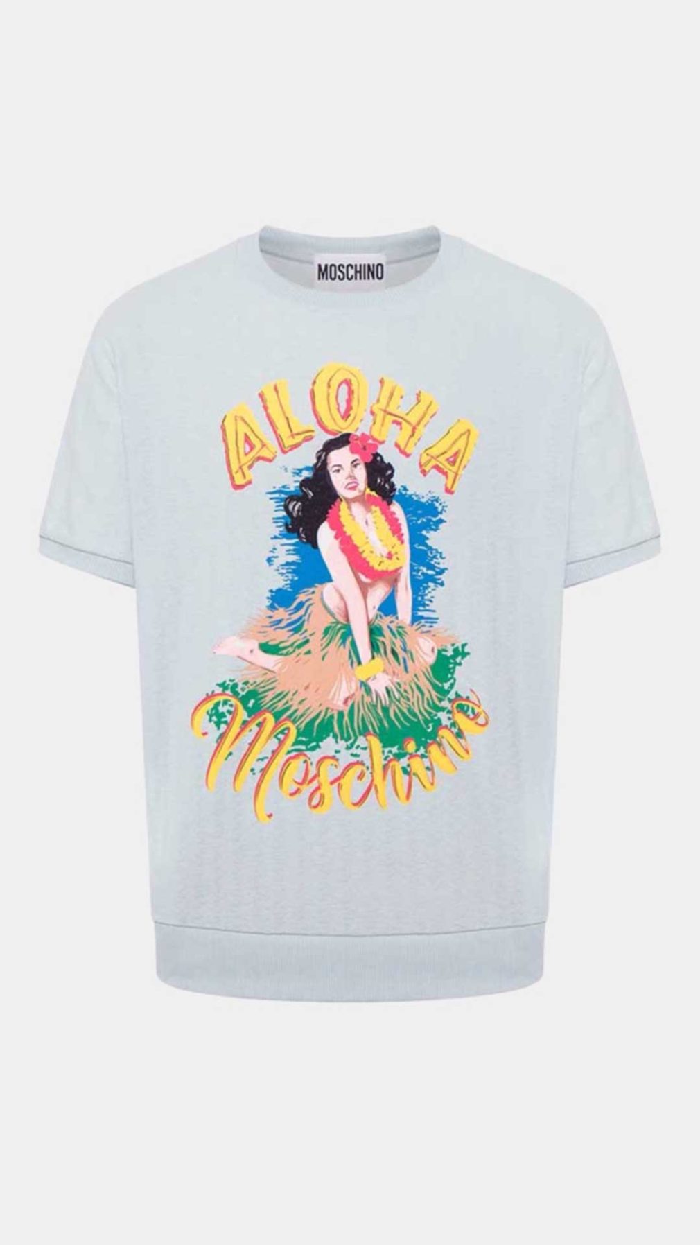 Camiseta Moschino con estampado