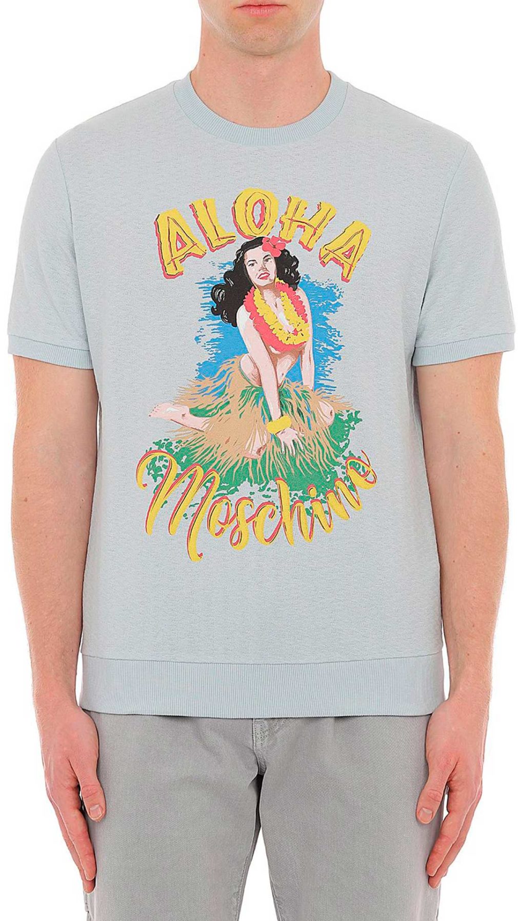 Camiseta Moschino con estampado