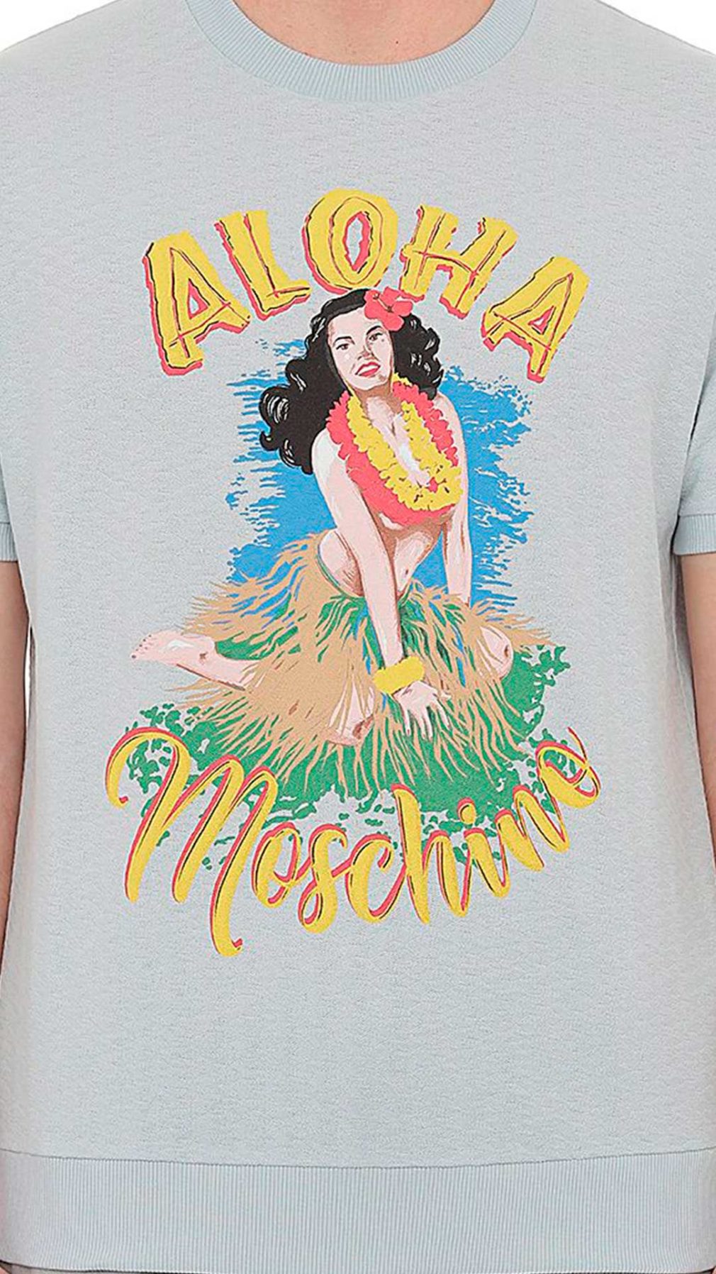 Camiseta Moschino con estampado