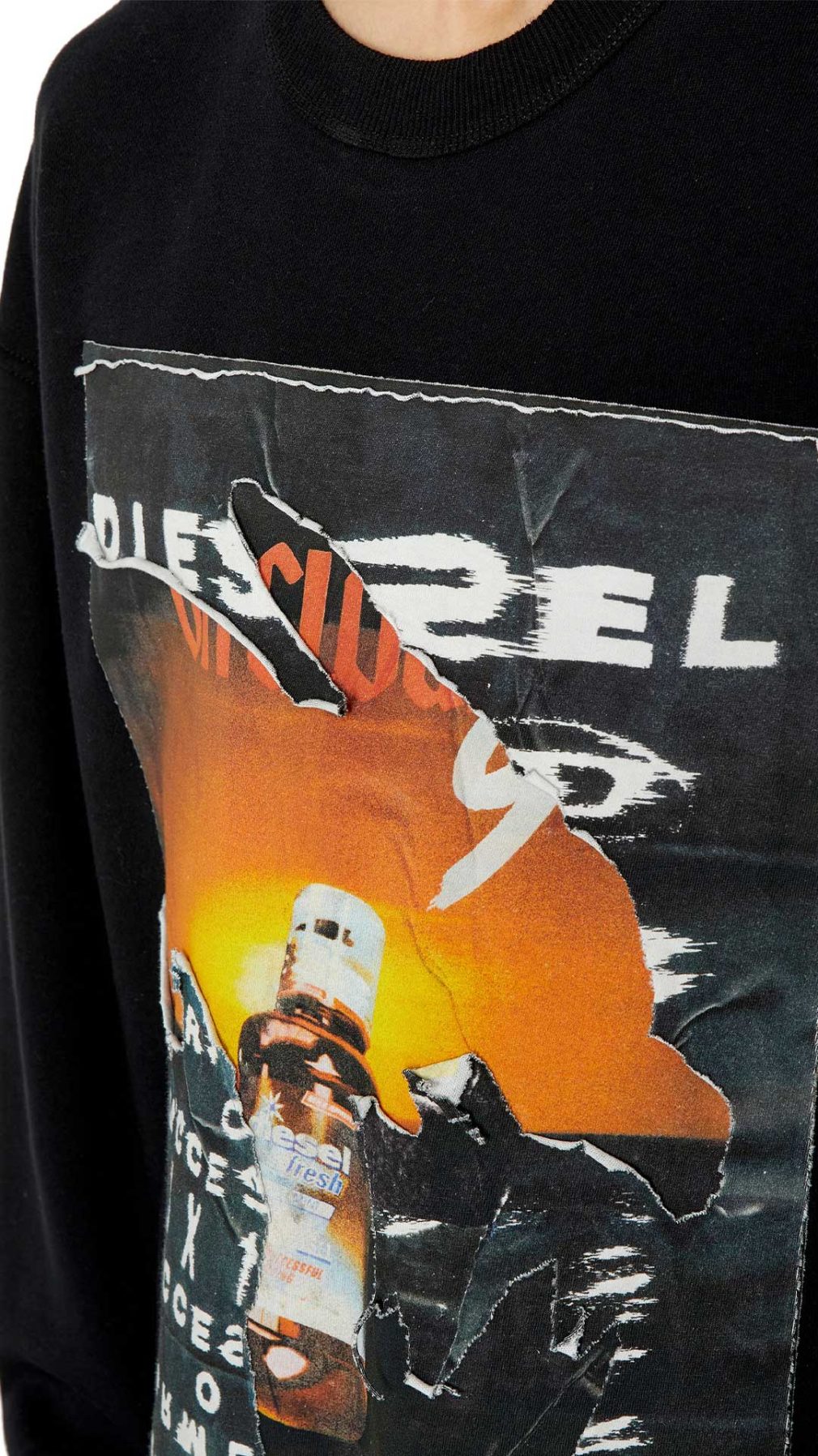 Sudadera Dieselde fit holgado
