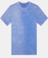 Camiseta Diesel con logotipo en relieve