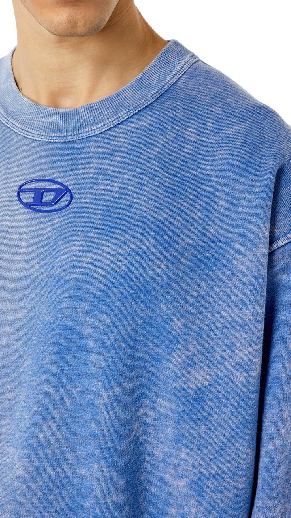 Sudadera Diesel con logotipo D en relieve